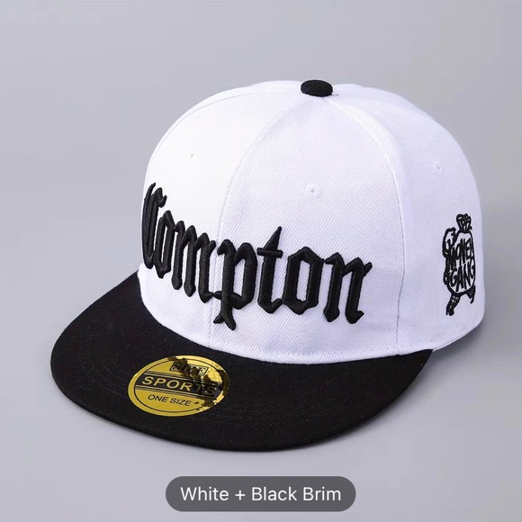 Trendy Apparel Shop Compton City Old English Embroidered Long Cuff Beanie - Soft Acrylic Winter Hat - View #13